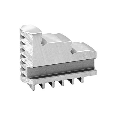 BISON Hard Solid Jaws for 4-jaw Scroll Chuck Ø250 mm for in- and outside clamping type 36**/37**